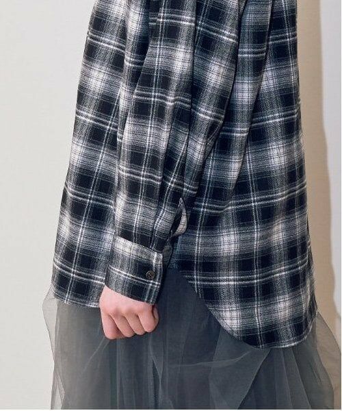 Mi-je / ミジェ シャツ・ブラウス | オンブレチェックシャツ【韓国ファッション】 | 詳細6