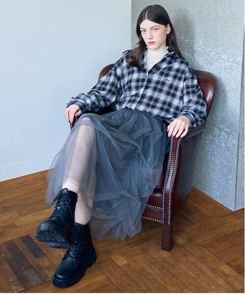 Mi-je / ミジェ シャツ・ブラウス | オンブレチェックシャツ【韓国ファッション】 | 詳細8