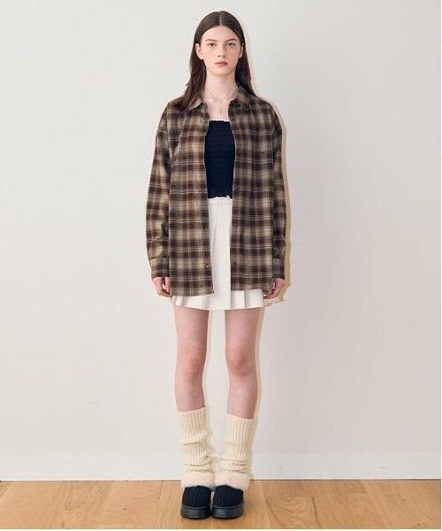 Mi-je / ミジェ シャツ・ブラウス | オンブレチェックシャツ【韓国ファッション】 | 詳細9