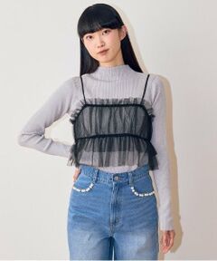 Mi-je / ミジェ ニット・セーター | チュールビスチェニットSET【韓国ファッション】