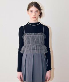 Mi-je / ミジェ ニット・セーター | チュールビスチェニットSET【韓国ファッション】