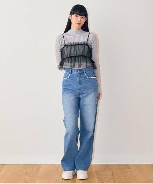 Mi-je / ミジェ ニット・セーター | チュールビスチェニットSET【韓国ファッション】 | 詳細9