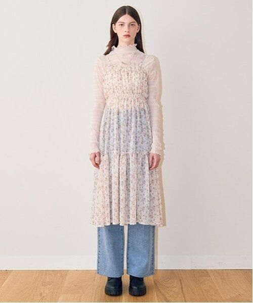 Mi-je / ミジェ Tシャツ | チュールハイネックインナー【韓国ファッション】 | 詳細4