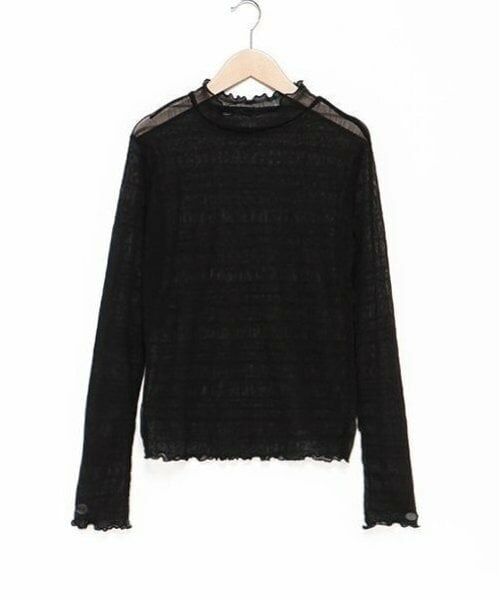 Mi-je / ミジェ Tシャツ | チュールハイネックインナー【韓国ファッション】 | 詳細9