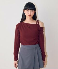 Mi-je / ミジェ Tシャツ | ワンショルリボンテレコ【韓国ファッション】