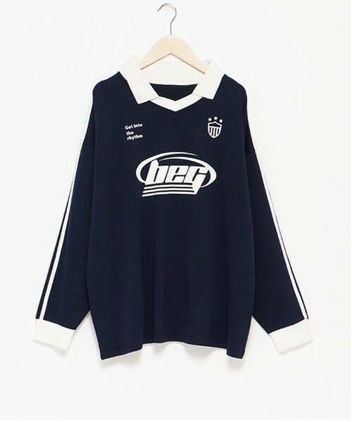 Mi-je / ミジェ Tシャツ | ゲームポロプルオーバー【韓国ファッション】 | 詳細10