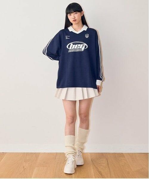 Mi-je / ミジェ Tシャツ | ゲームポロプルオーバー【韓国ファッション】 | 詳細7