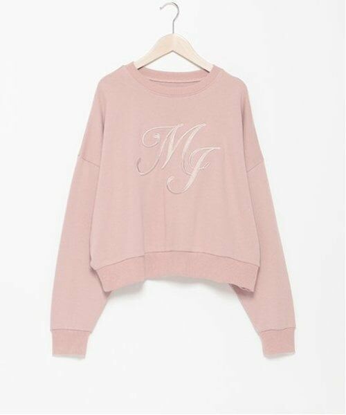 Mi-je / ミジェ スウェット | アソートコンパクトスウェット【韓国ファッション】（ピンク）
