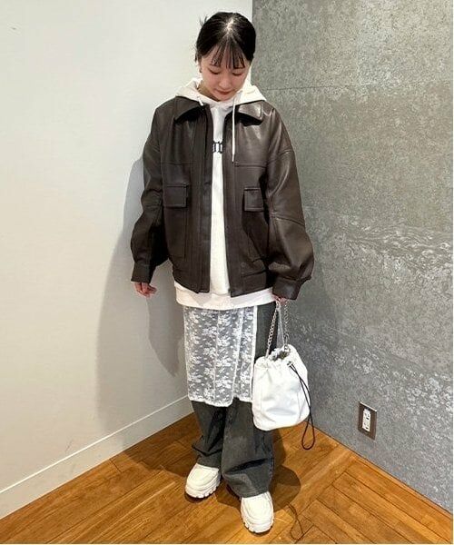 Mi-je / ミジェ スウェット | ルーズフーディー【韓国ファッション】 | 詳細10