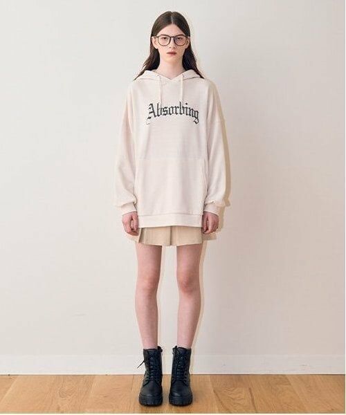 Mi-je / ミジェ スウェット | ルーズフーディー【韓国ファッション】 | 詳細4