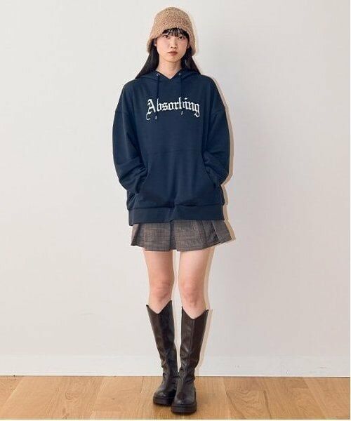 Mi-je / ミジェ スウェット | ルーズフーディー【韓国ファッション】 | 詳細6