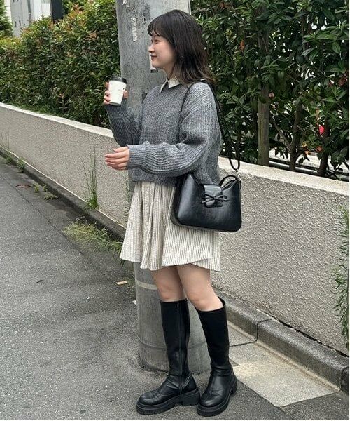 Mi-je / ミジェ ニット・セーター | メッシュニット【韓国ファッション】 | 詳細11