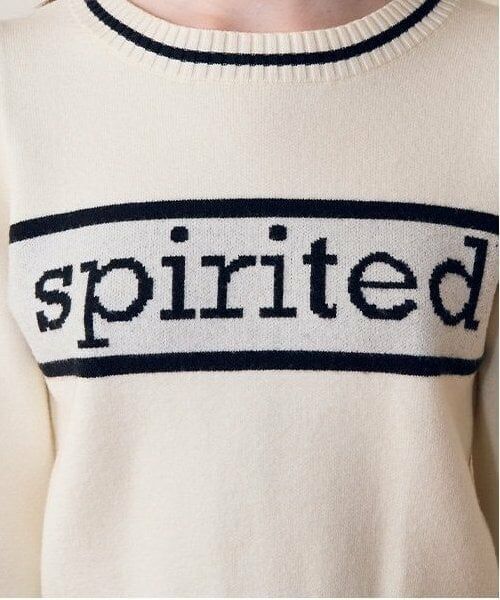 Mi-je / ミジェ ニット・セーター | ラインロゴジャガードニット【韓国ファッション】 | 詳細4