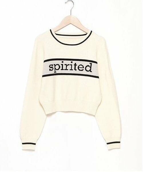 Mi-je / ミジェ ニット・セーター | ラインロゴジャガードニット【韓国ファッション】 | 詳細7