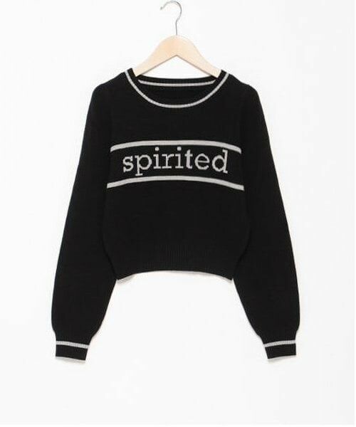 Mi-je / ミジェ ニット・セーター | ラインロゴジャガードニット【韓国ファッション】 | 詳細9