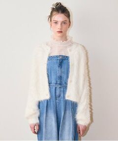 Mi-je / ミジェ ニット・セーター | シャギーショートカーディガン【韓国ファッション】
