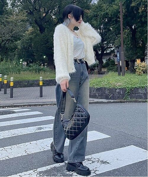 Mi-je / ミジェ ニット・セーター | シャギーショートカーディガン【韓国ファッション】 | 詳細19