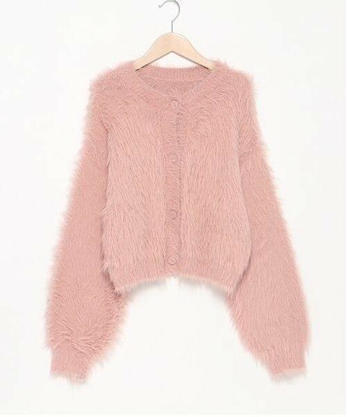 Mi-je / ミジェ ニット・セーター | シャギーショートカーディガン【韓国ファッション】 | 詳細8