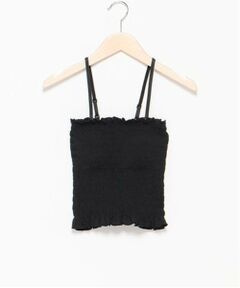 Mi-je / ミジェ Tシャツ | シャーリングブラトップ【韓国ファッション】