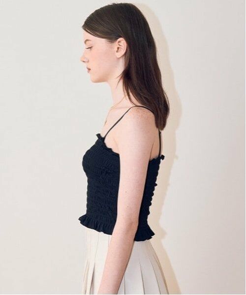 Mi-je / ミジェ Tシャツ | シャーリングブラトップ【韓国ファッション】 | 詳細1