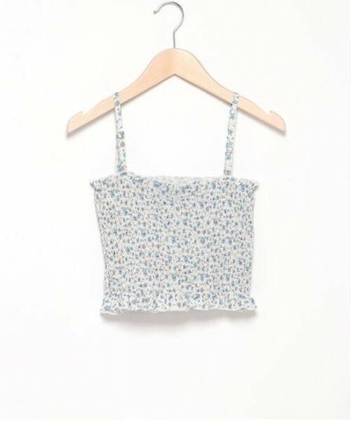 Mi-je / ミジェ Tシャツ | 花柄シャーリングブラトップ【韓国ファッション】 | 詳細6