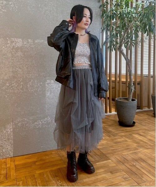 Mi-je / ミジェ Tシャツ | 花柄シャーリングブラトップ【韓国ファッション】 | 詳細9