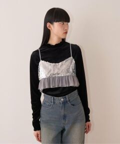 Mi-je / ミジェ Tシャツ | シアーベロアトップス【韓国ファッション】