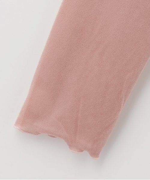 Mi-je / ミジェ Tシャツ | シアーベロアトップス【韓国ファッション】 | 詳細10