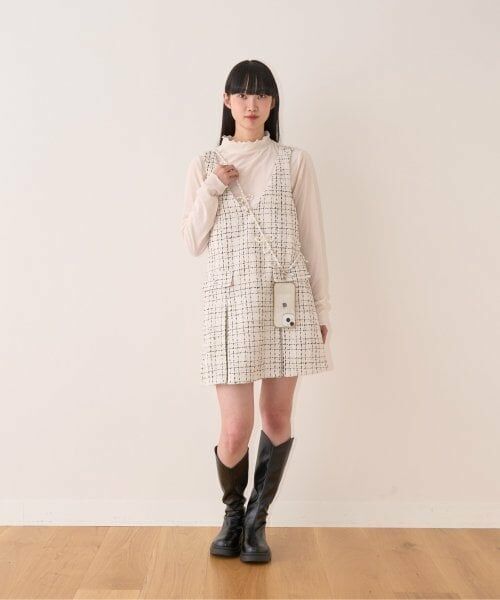 Mi-je / ミジェ Tシャツ | シアーベロアトップス【韓国ファッション】 | 詳細14