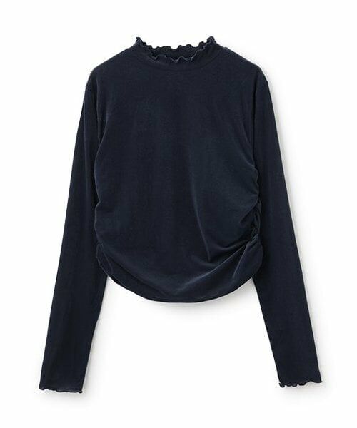 Mi-je / ミジェ Tシャツ | シアーベロアトップス【韓国ファッション】 | 詳細5