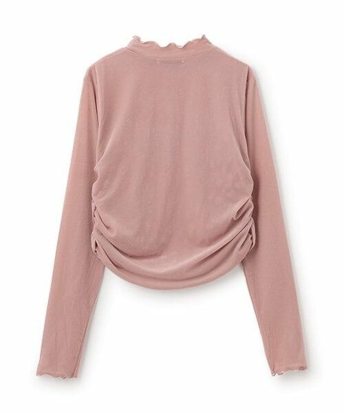 Mi-je / ミジェ Tシャツ | シアーベロアトップス【韓国ファッション】 | 詳細8