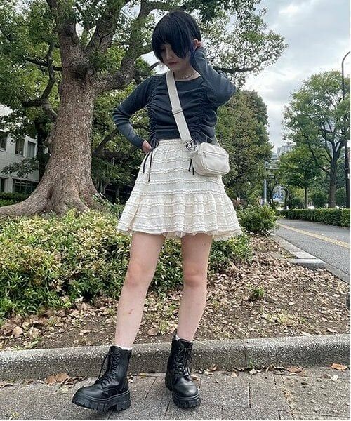 Mi-je / ミジェ Tシャツ | ピグメントシャーリングテレコ【韓国ファッション】 | 詳細20