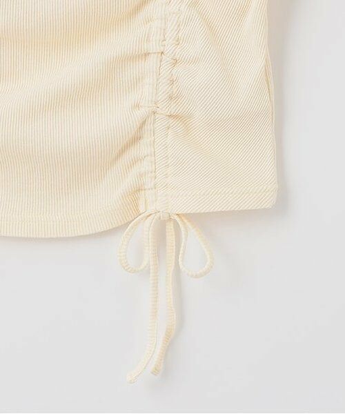 Mi-je / ミジェ Tシャツ | ピグメントシャーリングテレコ【韓国ファッション】 | 詳細5