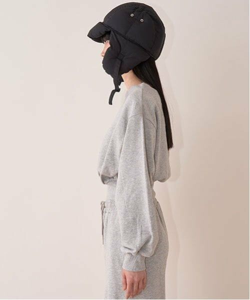 Mi-je / ミジェ Tシャツ | オフショルスウェットプルオーバー【韓国ファッション】 | 詳細2