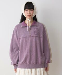 Mi-je / ミジェ Tシャツ | ハーフZIPプルオーバー【韓国ファッション】