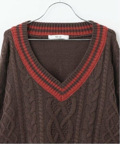 Mi-je / ミジェ ニット・セーター | チルデンニット【韓国ファッション】 | 詳細12