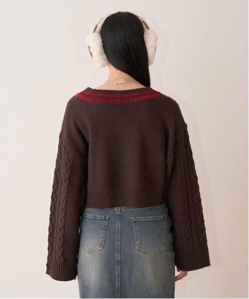 Mi-je / ミジェ ニット・セーター | チルデンニット【韓国ファッション】 | 詳細2