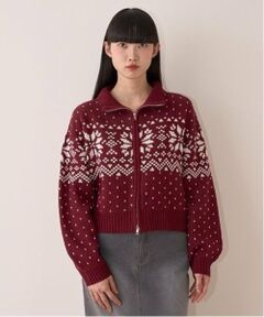 Mi-je / ミジェ ニット・セーター | ノルディックZIPニット【韓国ファッション】