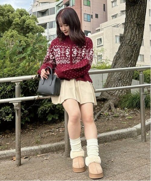 Mi-je / ミジェ ニット・セーター | ノルディックZIPニット【韓国ファッション】 | 詳細17