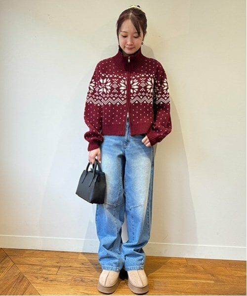 Mi-je / ミジェ ニット・セーター | ノルディックZIPニット【韓国ファッション】 | 詳細19
