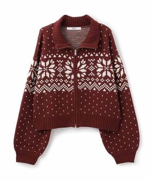 Mi-je / ミジェ ニット・セーター | ノルディックZIPニット【韓国ファッション】 | 詳細6