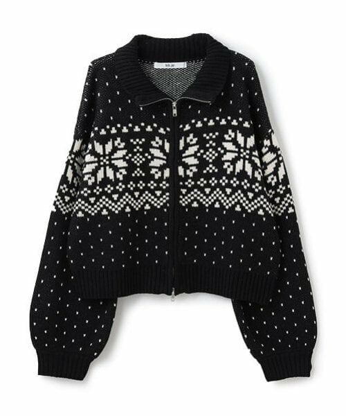 Mi-je / ミジェ ニット・セーター | ノルディックZIPニット【韓国ファッション】 | 詳細7