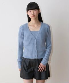 Mi-je / ミジェ ニット・セーター | リブカーデキャミSET【韓国ファッション】