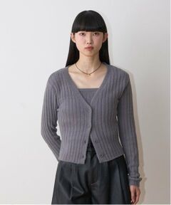 Mi-je / ミジェ ニット・セーター | リブカーデキャミSET【韓国ファッション】