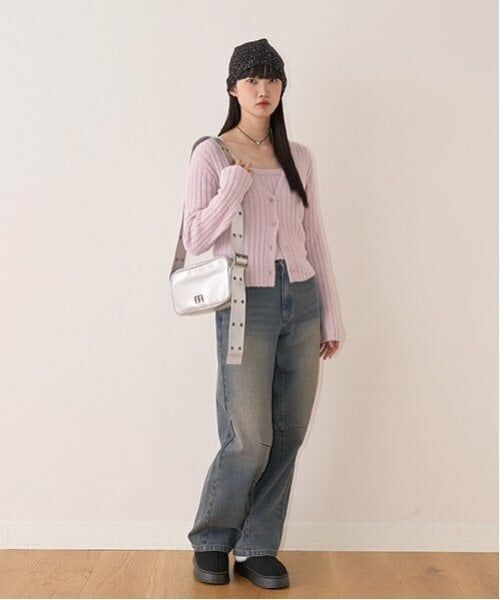 Mi-je / ミジェ ニット・セーター | リブカーデキャミSET【韓国ファッション】 | 詳細11