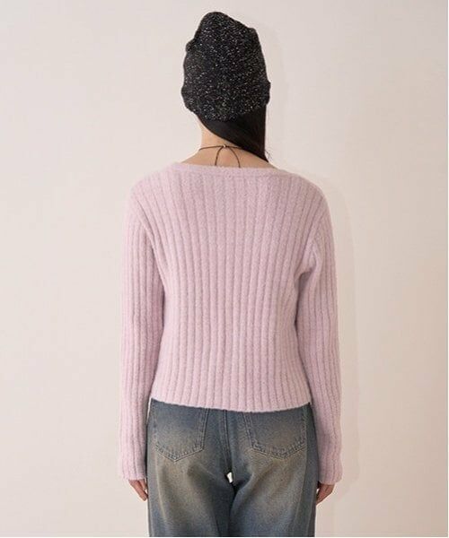 Mi-je / ミジェ ニット・セーター | リブカーデキャミSET【韓国ファッション】 | 詳細3