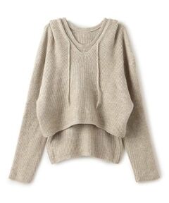 Mi-je / ミジェ ニット・セーター | フードインナーSET【韓国ファッション】