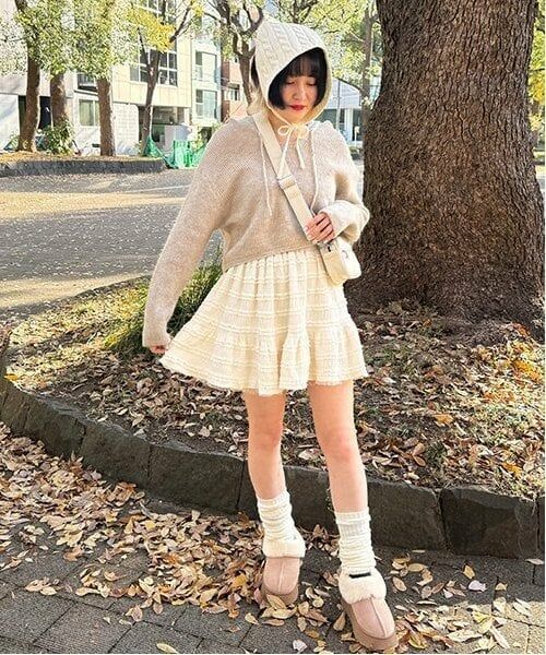 Mi-je / ミジェ ニット・セーター | フードインナーSET【韓国ファッション】 | 詳細23