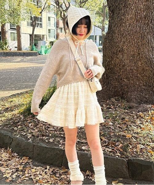 Mi-je / ミジェ ニット・セーター | フードインナーSET【韓国ファッション】 | 詳細25