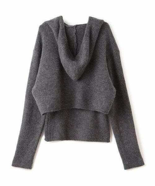 Mi-je / ミジェ ニット・セーター | フードインナーSET【韓国ファッション】 | 詳細5
